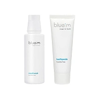 Набор Bluem: Зубная паста + Ополаскиватель с активным кислородом
