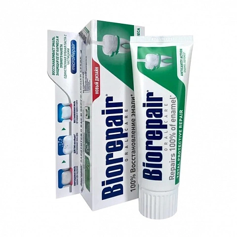 Зубная паста Biorepair Total Protection 75 мл - изображение 1