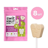 Леденец на палочке Swit Ksilit by Revyline Груша, 8 шт - изображение 1