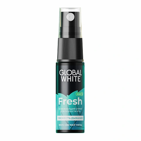 Спрей GLOBAL WHITE Fresh мята, 15 мл - изображение 1