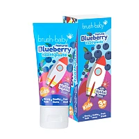 Детская зубная паста Brush-Baby Черника (от 3 до 6 лет), 50 мл