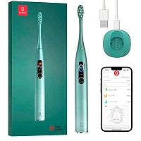 Электрическая зубная щетка Oclean X Pro зеленая - изображение 7