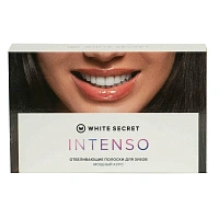 Отбеливающие полоски White Secret Intenso, курс мощного отбеливания