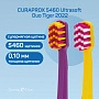 2 зубные щетки CURAPROX 5460 Ultrasoft Duo Tiger 2022 - изображение 2