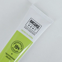 Зубная паста Висцид Dent Свежесть лайма с гидроксиапатитом и гиалуроновой кислотой, 65 мл