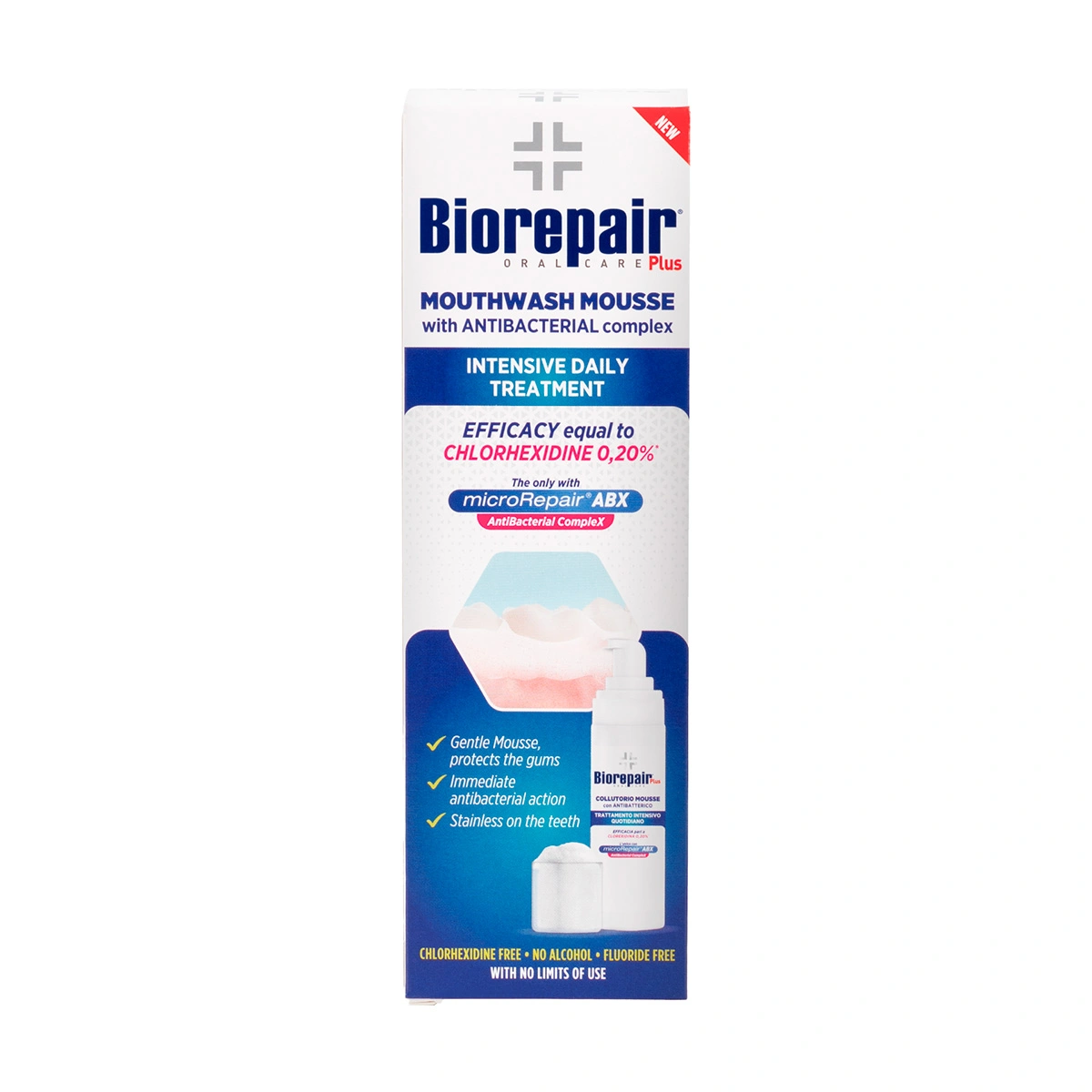 Мусс Biorepair Plus Mouthwash Mousse, 200 мл - изображение 2