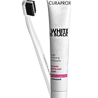 Набор зубная щётка + паста Curaprox White is Black - изображение 1