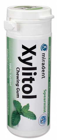 Жевательная резинка miradent Xylitol Мята - изображение 1