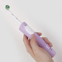 Набор из двух электрических зубных щеток Oral-B Vitality Pro X Clean (Чёрная, Лиловая) - изображение 5