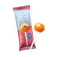 Леденец на палочке Ksilibon Lollipop Белый персик, 50 шт