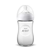 Бутылочка Philips AVENT серии Natural 1мес+, 260 мл (1 шт) SCF070/24 - изображение 2