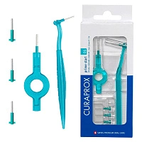 Набор ёршиков с держателем Curaprox CPS 06 (0,6 мм), 5 шт