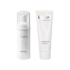 Набор Bluem Пенка + Зубная паста с активным кислородом
