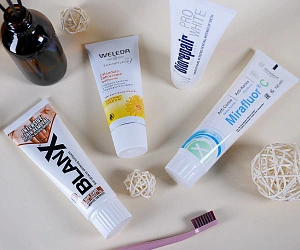 Зубные пасты и гели