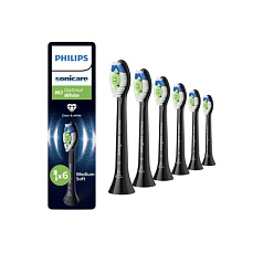 Насадки Philips Sonicare HX6066/88 для осветления эмали W2 Optimal White 6 шт.