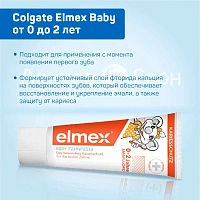 Детская зубная паста Elmex Baby от 0 до 2 лет, 50 мл - изображение 3