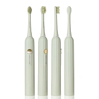 Набор из 2 электрических зубных щеток Revyline RL 075 DUO Limpet shell + Lime cream