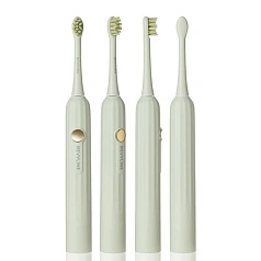 Набор из 2 электрических зубных щеток Revyline RL 075 DUO Бирюзовый/Зеленый