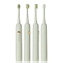 Набор из 2 электрических зубных щеток Revyline RL 075 DUO Бирюзовый/Зеленый - изображение 3