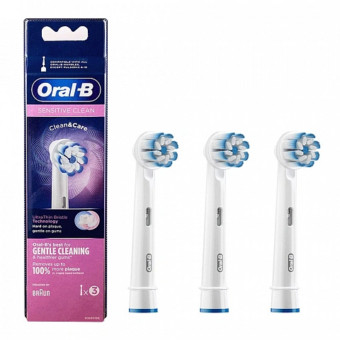 Braun Oral-B Sensitive Clean EB60-3 (3 шт.) - изображение 1
