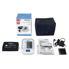 Тонометр OMRON M2 Plus (HEM-7127-ALRU) Адаптер+Универсальная манжета