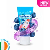 Детская зубная паста Brush-Baby Черника (от 3 до 6 лет), 50 мл