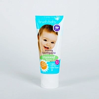 Детская зубная паста Brush-Baby Яблоко-мята (от 0 до 2 лет), 50 мл