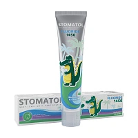 Детская зубная паста Stomatol Fluoride 1450 ppm, (от 2 до 12 лет), 50гр