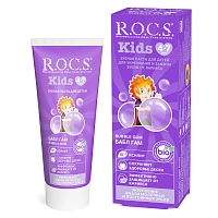 Детская зубная паста R.O.C.S. Kids Бабл гам (от 4 до 7 лет), 35 мл