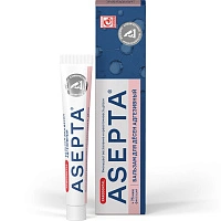 Бальзам для десен адгезивный Асепта Parodontal, хлоргексидин 0,1% 10 гр