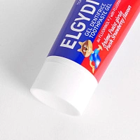 Детская зубная паста-гель Elgydium Kids Pierre Fabre от кариеса со вкусом свежей клубники (от 3 до 6 лет), 50 мл