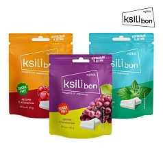 Набор драже Ksilibon MIX 3 вкуса
