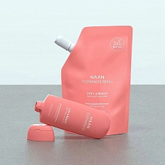 Зубная паста HAAN с пребиотиками, душистый чай и мята (рефилл), 150 мл