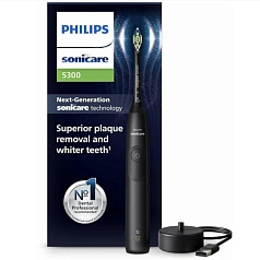 Электрическая щетка Philips Sonicare HX7101/01 Series 5300 Черная