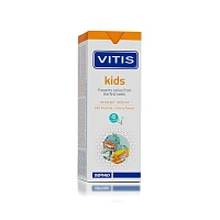 Детская зубная паста-гель VITIS Kids со вкусом вишни (от 6 месяцев), 50 мл