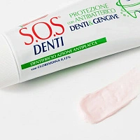 Зубная паста S.O.S. DENTI Protection With Antibacterial, 75 мл
