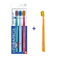 Набор  3+1 зубных щёток Curaprox 5460 Ultrasoft