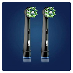 Насадки Braun Oral-B CrossAction EB50-2 Black 2 шт.