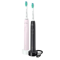 Набор из 2 электрических зубных щеток Philips Sonicare HX3675/15 3100 series - изображение 2