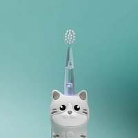 Электрическая зубная щетка Revyline RL 025 Baby Kitty, Grey