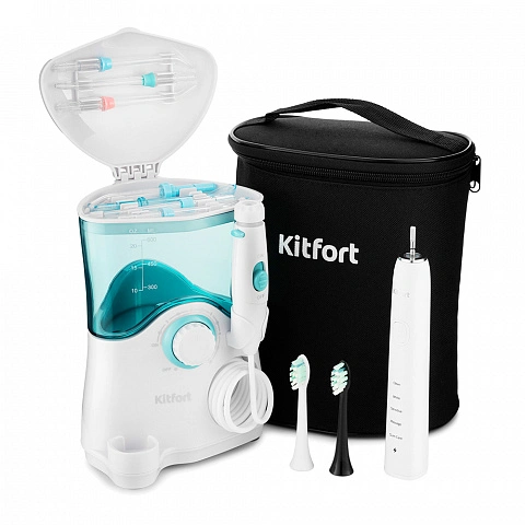 Зубной центр Kitfort KT-2904 Ирригатор + Электрическая щетка - изображение 6