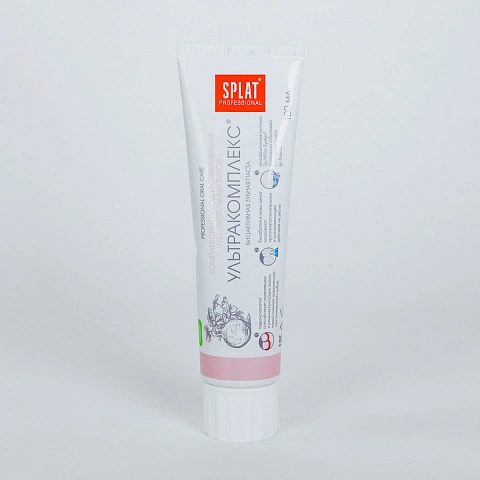 Зубная паста Splat Professional Ultracomplex для восстановления и укрепления эмали, 100 мл - изображение 3