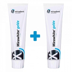Набор отбеливающих гелей Miradent Mirawhite Gelee, 2 шт