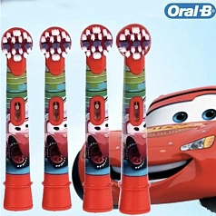 Насадки Braun Oral-B Kids EB10S 2K Тачки 4 шт