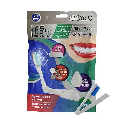 Одноразовые зубные щетки I.F.S. (12 шт.) - изображение 1