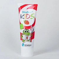 Детская зубная паста Miradent Mirafluor kids (с 0 до 6 лет), 75 мл