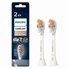 Насадки Philips Sonicare HX9092/10 для лучшего ухода A3 Premium All in One 2 шт.