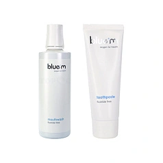 Набор Bluem: Зубная паста + Ополаскиватель с активным кислородом