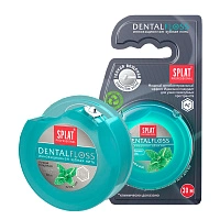 Вощеная нить Splat Dental Floss мятная с...