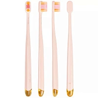 Набор зубных щёток Revyline Perfect 10000 DUO Персиковая/Голубая